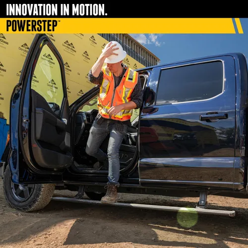 Vista 2 de RealTruck AMP Research PowerStep Se adapta a Jeep Wrangler JL 2018 - 2024 de 4 puertas (4XE e Rubicon 392 incluidos) 75132-01A Pasos