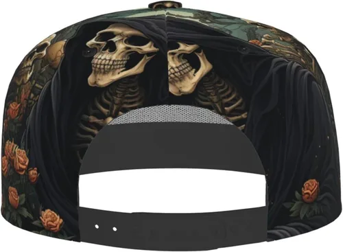 Vista 4 de Gorra de béisbol ajustable Snapback moda papá sombreros camionero sombrero