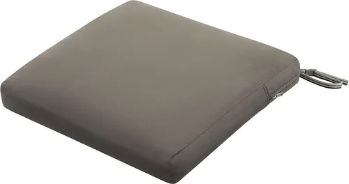 Vista 31 de Classic Accessories Ravenna - Cojín rectangular para asiento de patio, Gris topo oscuro