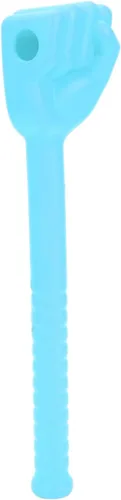 Vista 9 de Masajeadores manuales de espalda, martillo de masaje, martillo de masaje de silicona con mango largo antideslizante, masajeador de puño