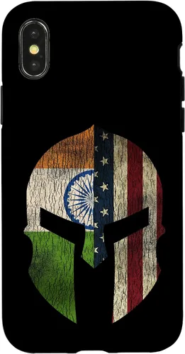 Vista 5 de iPhone 11 Indian American Pride - Carcasa para teléfono con bandera de la India