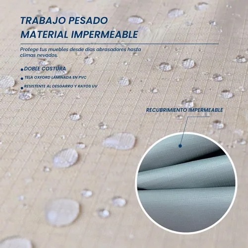 Vista 5 de HAMLER Funda para Parrilla de 30 Pulgadas, Cubiertas para Barbacoa Resistentes e Impermeables de Servicio Pesado, Fundas para Parrilla de Gas
