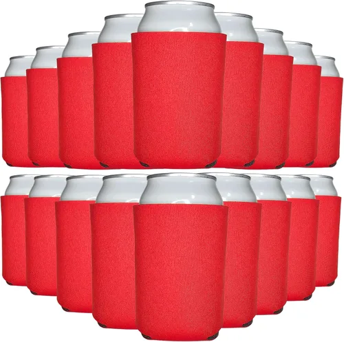 Vista 20 de TahoeBay Blank - Fundas enfriadoras de latas a granel, 12 onzas, paquete de Negro