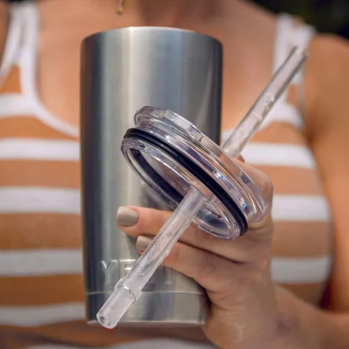 Vista 6 de Yeti Rambler Tapa de repuesto de 20 oz con pajita