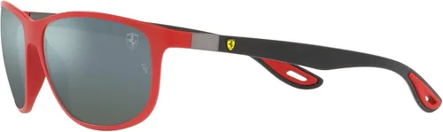 Vista 3 de Ray-Ban RB4394m Scuderia Ferrari Collection - Gafas de sol cuadradas