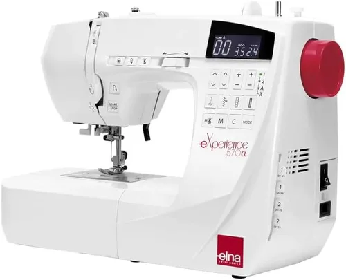 Vista 2 de Elna eXperiance 570A Máquina de coser computarizada