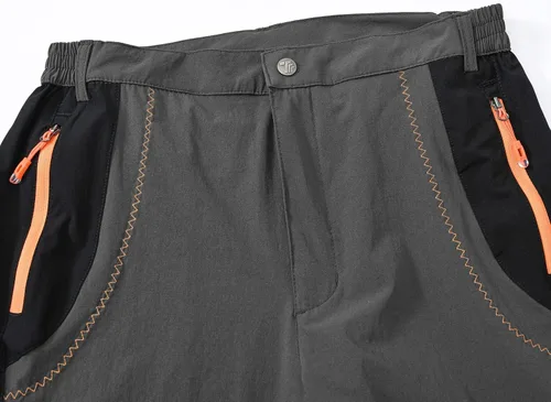 Vista 30 de TBMPOY Pantalones cargo de senderismo para hombre, ligeros, impermeables, de secado rápido, pantalones de montaña, pesca, camping