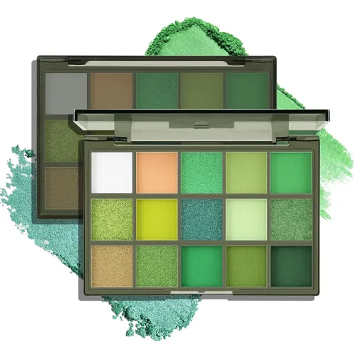 Vista 10 de Boobeen Paleta de Sombras de Ojos Colorida Maquillaje-16 Colores, Sombra de Ojos Mate y con Brillantina, Paletas de Sombras de Ojos Brillantes