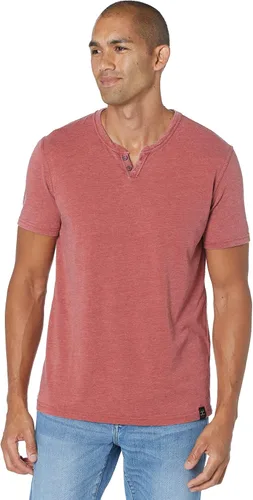 Vista 18 de Lucky Brand Venice Burnout - Camiseta de cuello con muesca y dos botones para hombre