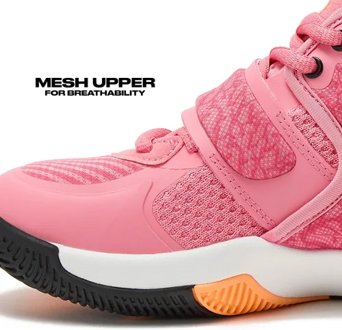 Vista 2 de AND1 Zapatos de baloncesto para niños y niñas, tenis de baloncesto geniales para niños, talla 11 a niño grande 7, tenis de caña media o alta