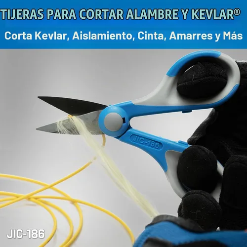 Vista 4 de Kit de preparación de fibra Jonard Tools TK-120 - Juego de 12 herramientas de acceso y terminación de cables de fibra óptica con herramientas