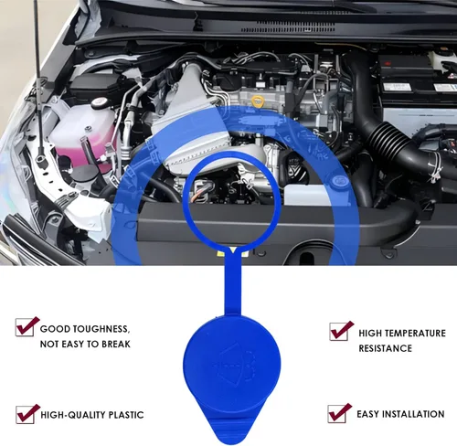 Vista 3 de Tapa de depósito de líquido para limpiaparabrisas - KT1Z17632A, CP9Z-17A605-A, repuesto para Ford Focus 2012-2018