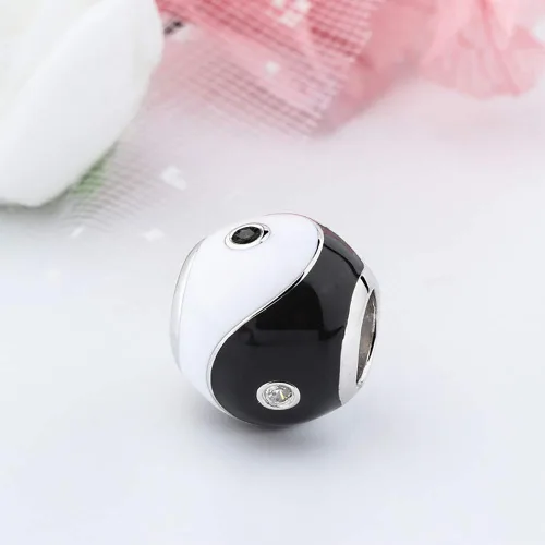 Vista 4 de Dijes de plata de ley 925 para pulsera y collar Pandora, regalos de joyería para mujeres