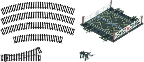 Vista 2 de Hornby Hobby Train Tracks - R8224 Paquete de extensión D Piezas de riel - Accesorios de modelo a pequeña escala para tren, suministros