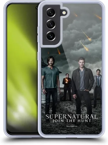 Vista 108 de Head Case Designs Supernatural Sam, Dean & Castiel Key Art - Funda de gel con licencia oficial [protección de grado militar] compatible con Google