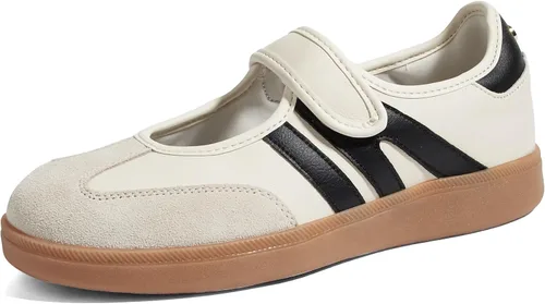 Vista 4 de LUCKY STEP Zapatillas de moda de suela fina para mujer