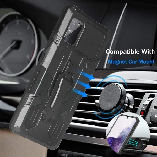 Vista 3 de Funda para Samsung Galaxy S20 FE/S20 FE 5G /S20 4G/S20 Lite 2020, con protector de pantalla HD de grado militar con clip para cinturón y funda