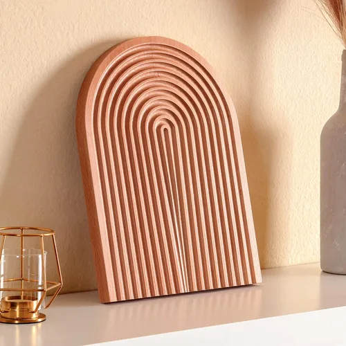 Vista 5 de Bandejas de mesa auxiliar para sala de estar Bandeja decorativa de madera y servir Tabla de servir Tabla de cortar y embutidos Bandeja