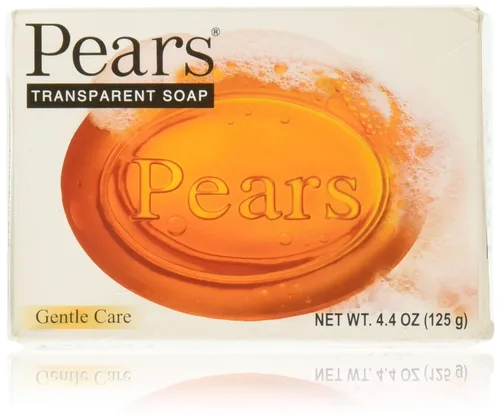 Vista 4 de Pears Jabón Suave Cuidado Transparente 4.4 oz (Paquete de 3)