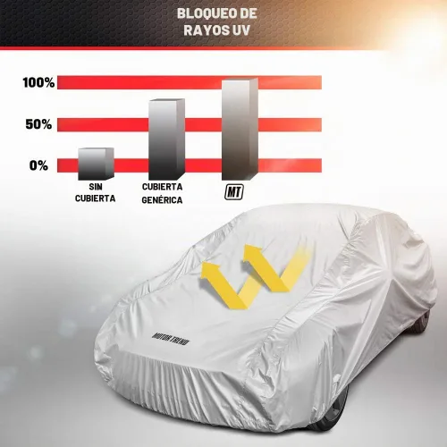 Vista 4 de Motor Trend FlexCover - Funda impermeable para coche
