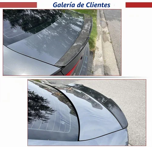 Vista 3 de JCSPORTLINE alerón trasero de fibra de carbono