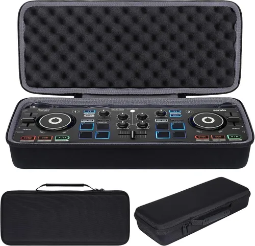 Vista 7 de co2CREA Estuche de viaje duro de repuesto para Hercules DJ DJControl Starlight Pocket DJ Controller