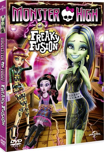 Vista 2 de Monster High Freaky Fusion DVD 2014