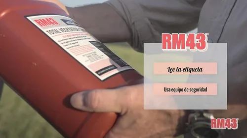 Vista 3 de RM43 43-percent glifosato más hierba antirretorno para control total de la vegetación
