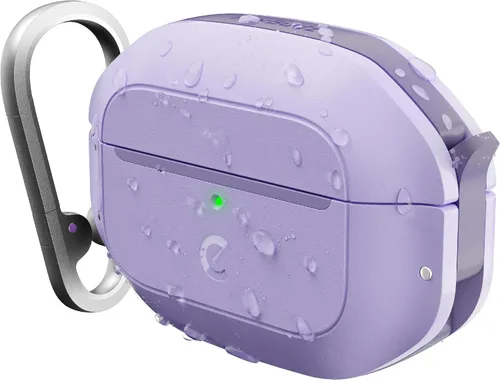 Vista 10 de Keybudz Funda para AirPods Pro 2 con Candado - Funda Completamente Impermeable para AirPods Pro 2da Generación - Llavero, Protección Resistente
