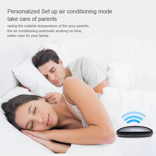 Vista 5 de FRANKEVER Paquete de 2 controles remotos inteligentes por infrarrojos, control remoto infrarrojo universal para TV, DVD, aire acondicionado STB