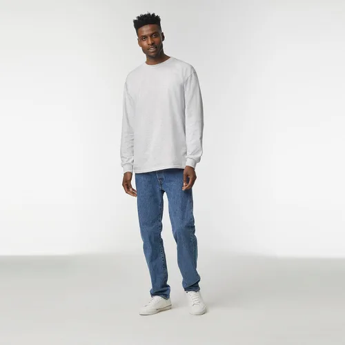 Vista 84 de Gildan - Camiseta de manga larga de algodón ultra estilo G2400 para adultos, paquete múltiple