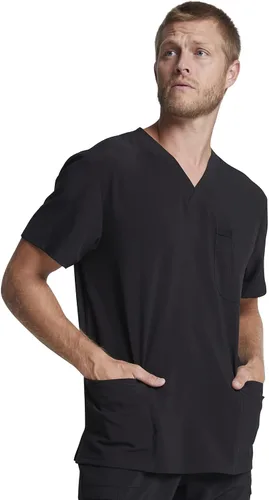Vista 7 de Dickies EDS Essentials - Camiseta con cuello en V para hombre DK645 Pewter