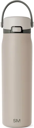 Vista 22 de Simple Modern Mesa Sport Botella de Agua con Tapa de Sorbo Cubierta Botella de Acero Inoxidable Aislada de 24oz Compatible con Portavasos