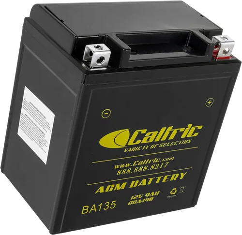 Vista 5 de Caltric Agm - Batería compatible con Suzuki 33610-01D00 33610-04A40 33610-0Be00