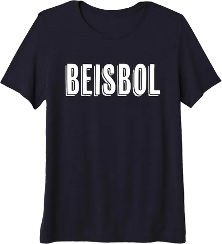 Vista 17 de Beisbol Baseball in Spanish Premium Tri-Blend T-Shirt