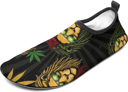 Vista 9 de Aqua Socks for Swim, Non Slip Quick Dry Water Shoes for Adults Pool Surfing