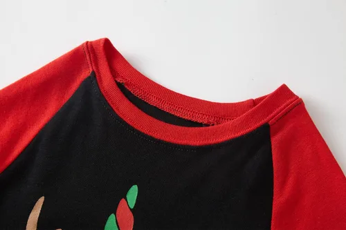 Vista 23 de Demifill Conjunto de pijamas de Halloween para niños y niñas, pijamas de Navidad, ropa de dormir para niños y niñas