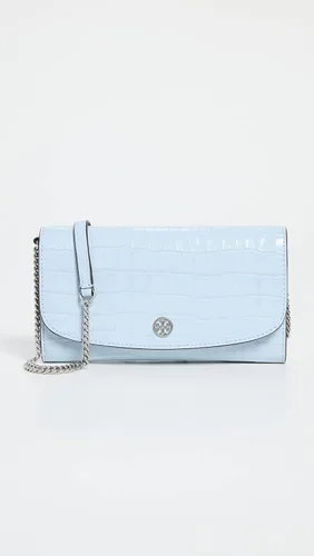 Vista 2 de Tory Burch Cartera Robinson con cadena en relieve para mujer