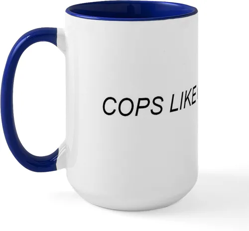 Vista 9 de CafePress Cops Like Big Busts! Taza grande de cerámica de 15 oz (15.0 fl oz)