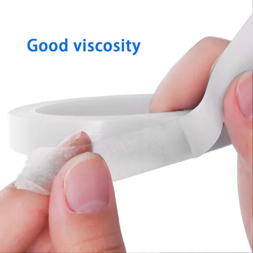 Vista 5 de Cinta de doble cara para artes, manualidades, fotografía, álbumes de recortes, lágrima a mano, respaldo de papel (8 rollos) de 0.236 in de ancho