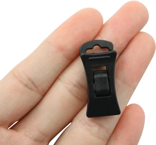 Vista 4 de XGNG 20 clips antideslizantes para calcetines y organizador de cajones con gancho, colgador de alambre de bricolaje para lavandería y lavado