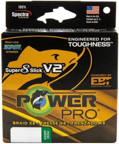 Vista 11 de PowerPro Super Slick V2 - Línea trenzada Verde musgo