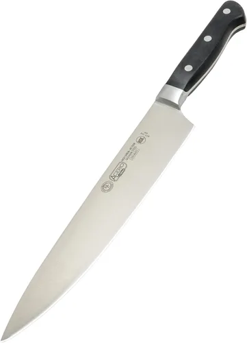 Vista 3 de Winco Cuchillo de chef de 10 pulgadas, con refuerzo corto