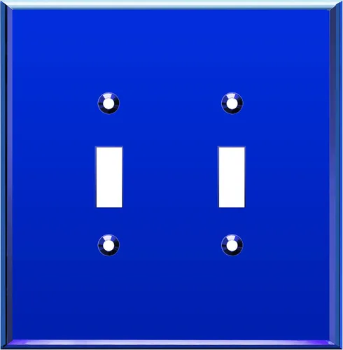 Vista 26 de LIDER - Placa de pared reflectante para interruptor de palanca, de gran tamaño, 1 banda, acrílico Dorado