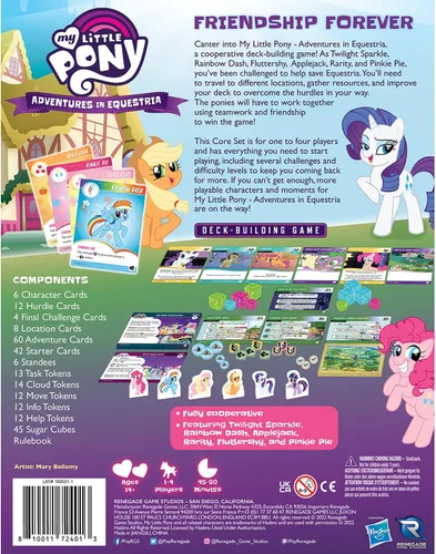 Vista 2 de Renegade Game Studios My Little Pony: Adventures in Equestria Juego de construcción de mazos para 1-4 jugadores