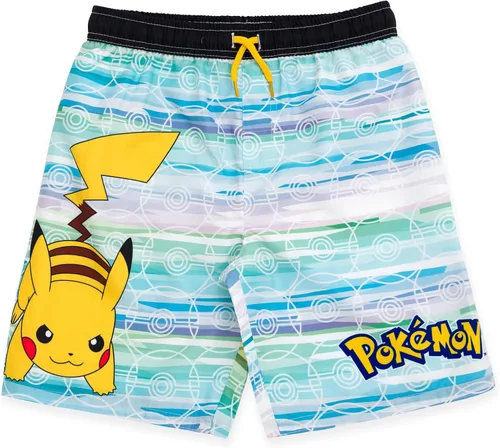 Vista 8 de Traje de baño Pokemon UPF 50+ para niños pequeños a niños grandes (4T - 14-16)