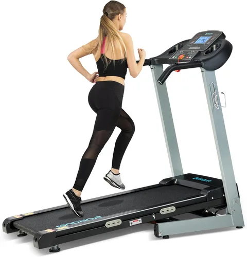 Vista 8 de BORGUSI Cinta de correr con inclinación automática, capacidad de 300 libras, cinta de correr eléctrica plegable de 3.0 HP de hasta 8.5 MPH