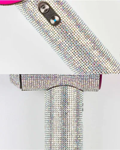 Vista 3 de LGEGE Calcomanía para el secador de pelo Dyson, brillante adhesivo de diamante para el secador de pelo supersónico Dyson HD01 HD03 maravillosos