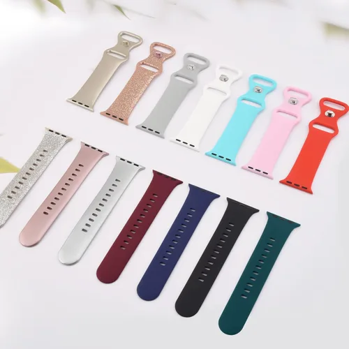 Vista 7 de Meliya Correa para Apple Watch Series 8, SE, 7, 6, 5, 4, 3, 2, 1, 1.772 in, 1.614 in, 1.732 in, 1.496 in, 1.654 in, para mujeres y hombres, correa