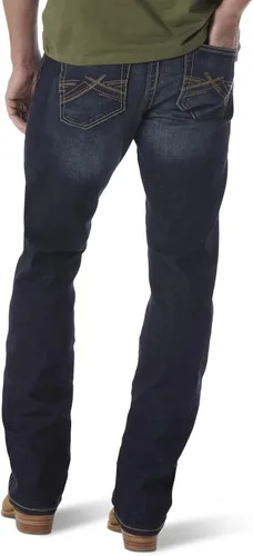 Vista 3 de Wrangler Jeans de pierna recta para hombre 20X Rankin